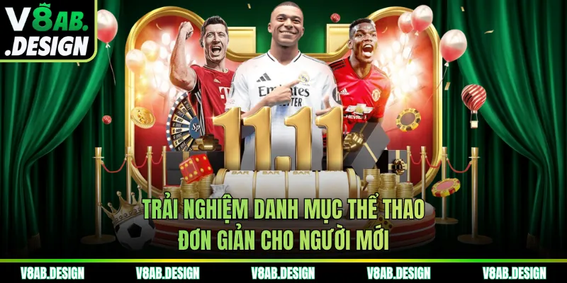 Trải nghiệm danh mục thể thao đơn giản cho người mới